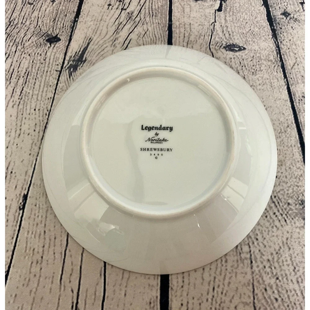 Vintage Legendary By Noritake Shrewsbury 3490 Soup Bowls 7.5